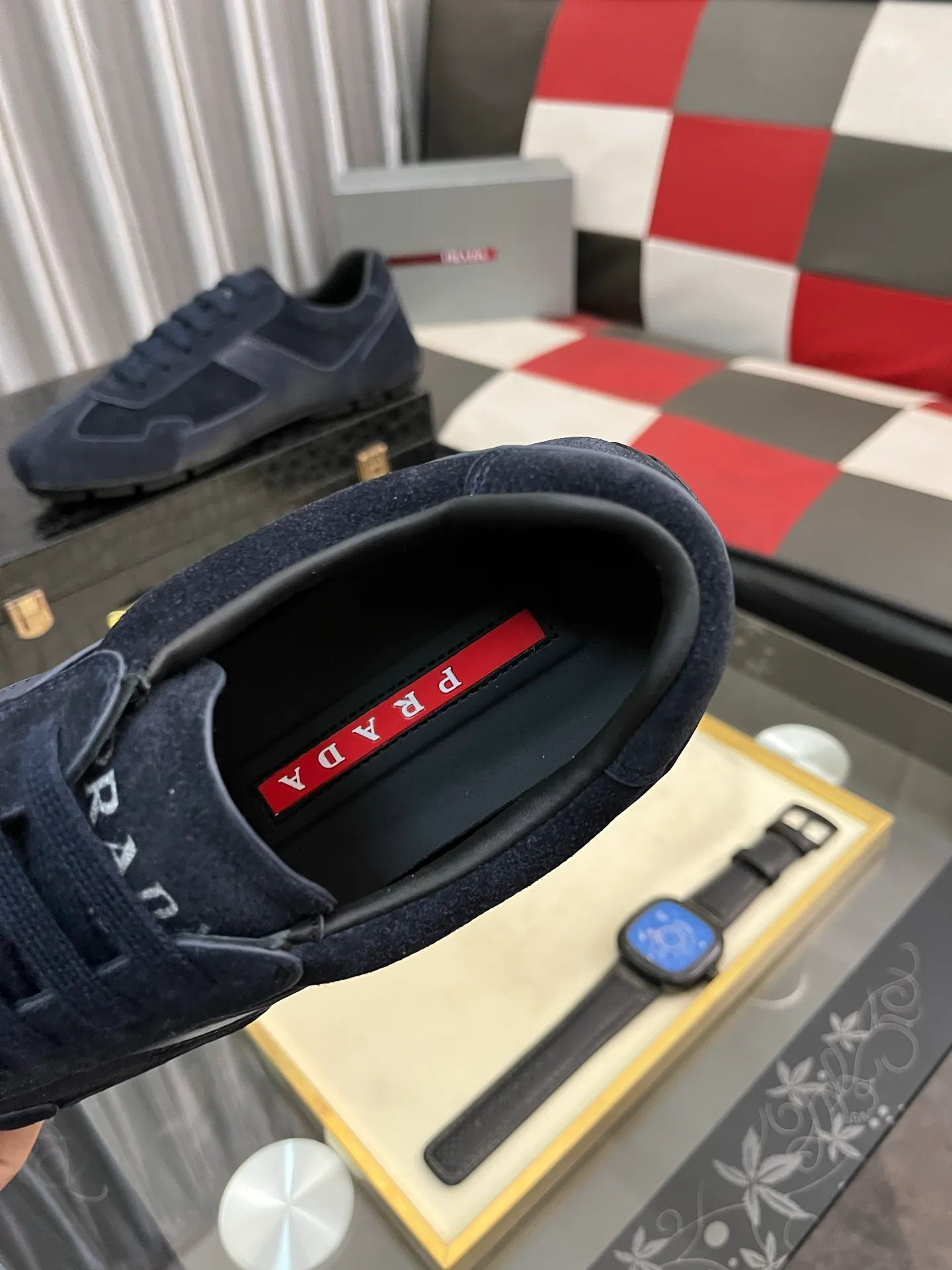 Men's men's shoes 💰458⌚️⌚️prada: New casual shoes for spring and summer, sports sneakers, fabric: imported cowhide, lining: original lining, sole: original sole, size: 38-443️⃣colors available
